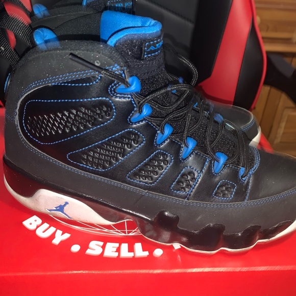 Air Jordan 9 Photo Blue Size 9.5 - Picture 3 of 4